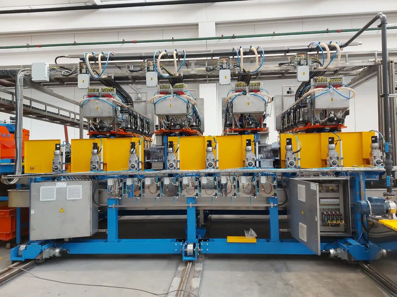 modulo di lucidatura super mirror larghezza 2000 a 4 blocchi